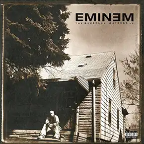 The Marshall Mathers LP album cover