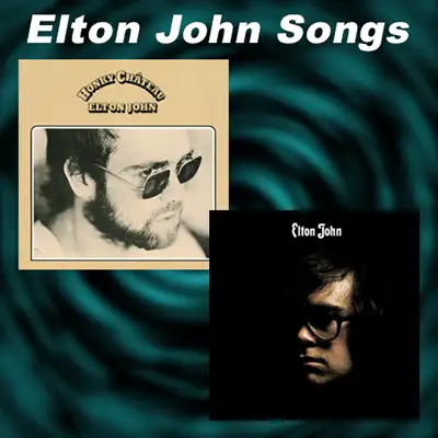 Album covers Elton John and Honky Château