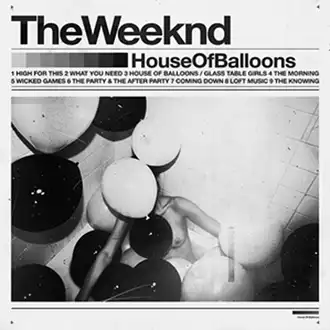 House of Balloons by The Weeknd album cover