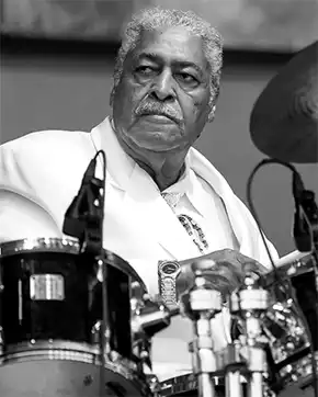Sam Lay Blues drummer Sam Lay
