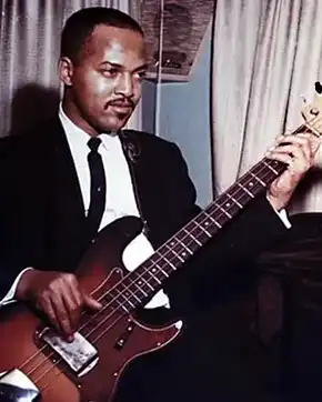 Funk Brothers bass player James Jamerson