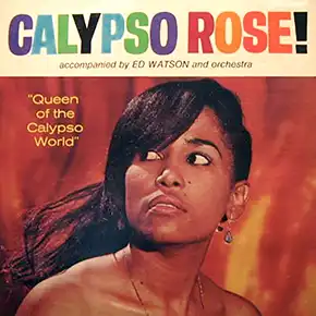 Calypso music singer Calypso Rose album cover