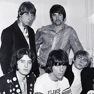 British rock music band The Yardbirds