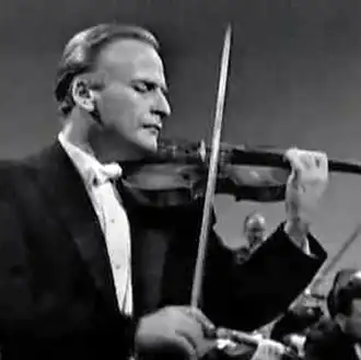 Yehudi Menuhin Classical Violinist Yehudi Menuhin