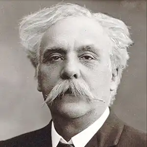 Gabriel Fauré Photo of composer Gabriel Fauré