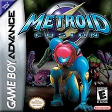 Metroid Fusion Saga GBA game cover