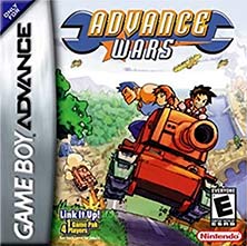 Advance Wars Saga GBA game cover