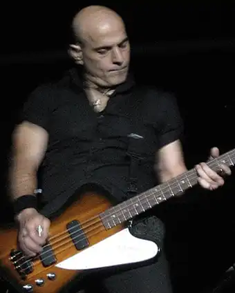Latin rock bassists for the band Soda Stereo - Zeta Bosio