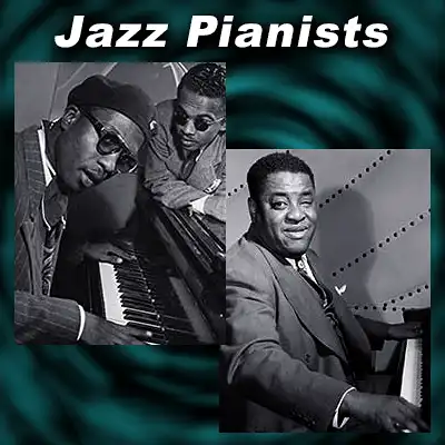 Jazz Pianists Thelonius Monk and Art Tatum