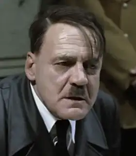 Actor Bruno Ganz in the movie Downfall
