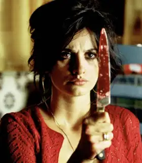 Actor Penelope Cruz in the movie Volver
