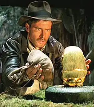 Harrison Ford Harrison Ford from the action movie Raiders of the Lost Ark