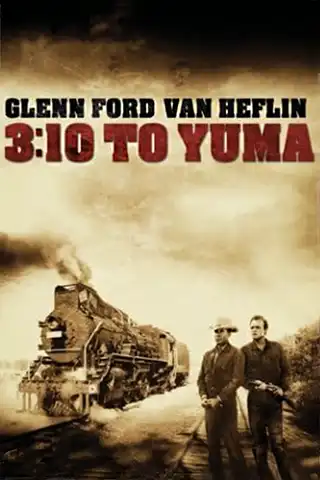 DVD cover for the 1957 movie 3:10 to Yuma