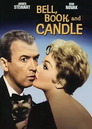 Poster for the 1958 movie - Bell, Book and Candle