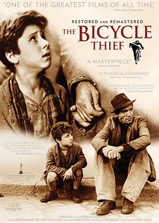 Poster for the movie Bicycle Thieves