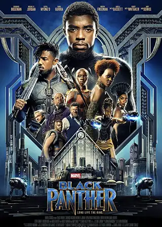 Poster for the movie Black Panther