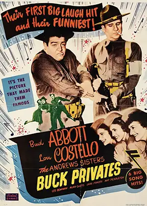 Poster for the movie Buck Privates