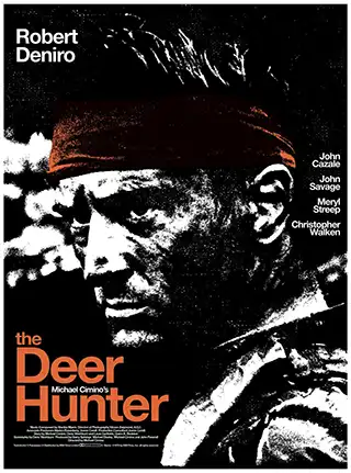 Poster for the movie The Deer Hunter