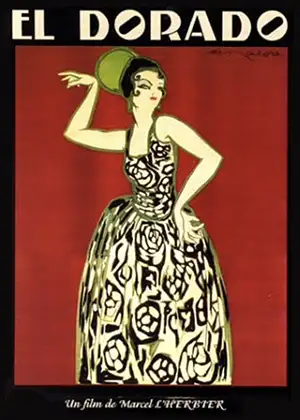 DVD cover for the 1921 movie El Dorado