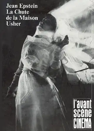 Poster for the 1928 movie The Fall of the House of Usher