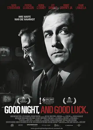 Poster for the movie Good Night, and Good Luck.
