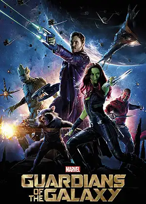 Poster for the 2014 movie Guardians of the Galaxy