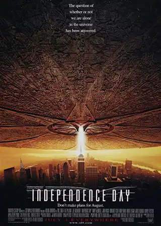 Poster for the 1996 movie Independence Day