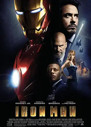 Poster for the 2008 Jon Favreau movie Iron Man