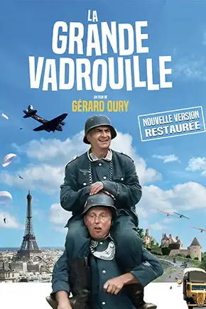 Poster for the movie La grande vadrouille