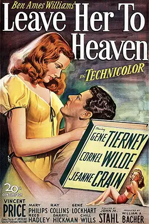 Poster for the movie Leave Her to Heaven