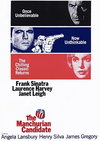 DVD cover for the movie The Manchurian Candidate
