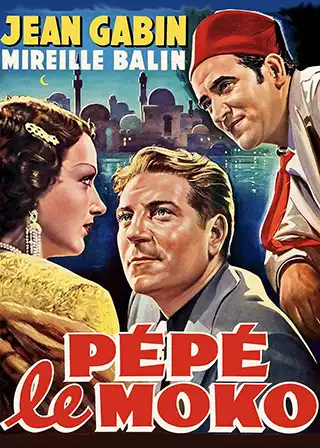 Poster for the movie Pépé le Moko