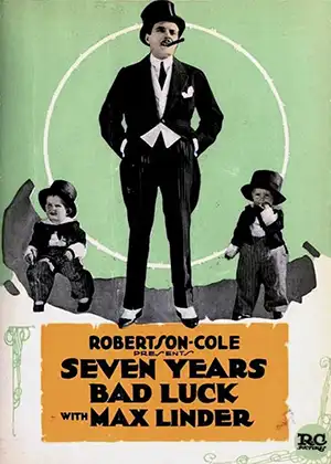 Seven Years Bad Luck 1921 movie poster