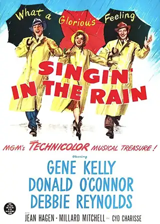 Poster for the movie Singin' in the Rain