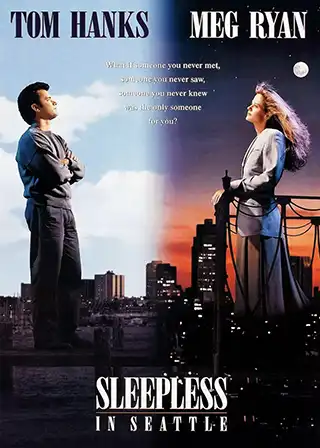 Poster for the 1993 movie Sleepless in Seattle