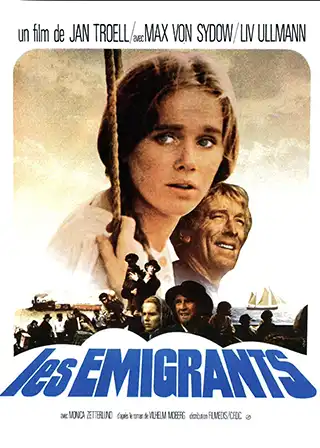 Poster for the movie The Emigrants