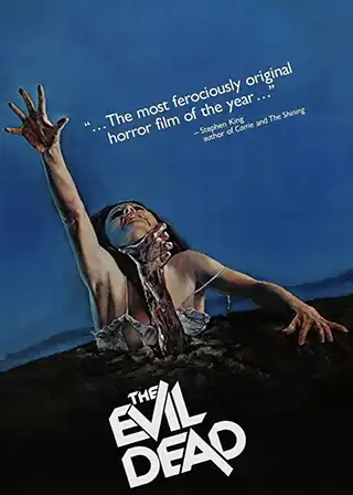 The Evil Dead 1981 movie poster