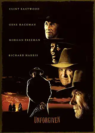 Poster for the 1992 movie Unforgiven