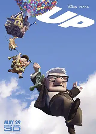 Poster for the 2009 Disney/Pixar animation movie "Up"