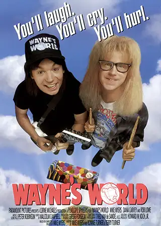 Poster for the movie Wayne's World