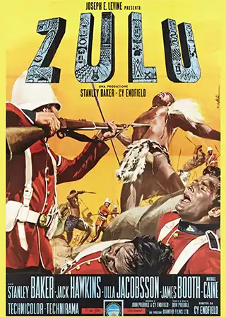 Poster for the 1964 movie Zulu