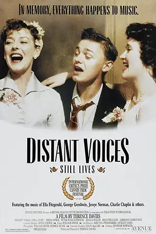 Poster for the 1988 movie Distant Voices, Still Lives