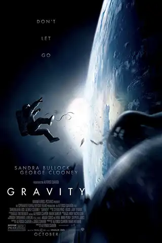 Alfonso Cuaróns "Gravity" movie poster