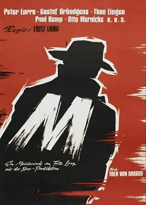 M movie poster