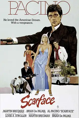 Poster for the movie Scarface