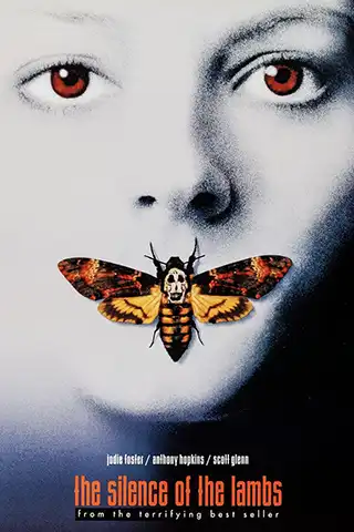 Poster for the 1991 movie The Silence of the Lambs