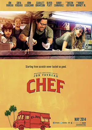 Poster for the 2014 movie Chef