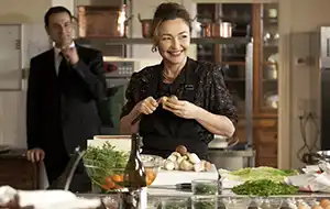 Kitchen scene from the movie Haute Cuisine