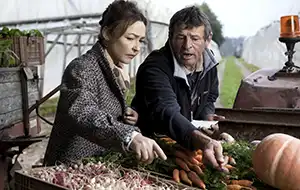 Shoping for food scene from the movie Haute Cuisine