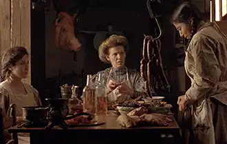 Dining scene from the movie Like Water for Chocolate